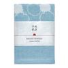 Imabari Handduk Contex Discharge Printed Tenugui Hand Aqua Snow Ring Högfärgad Handduk, Blå,