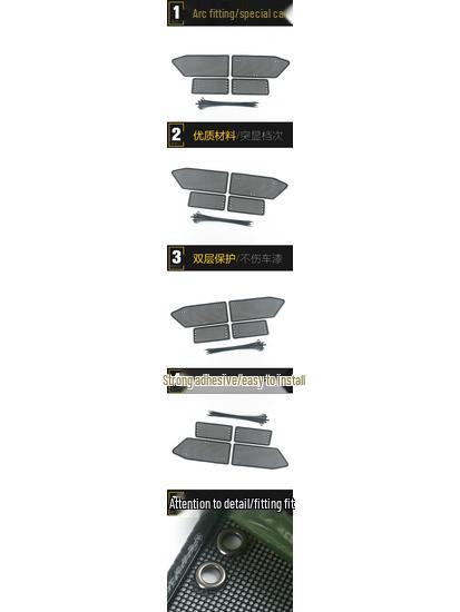 Compatible Baojun RC5 Insect Screen & Radiator Protection Net Cover Accessories for 20 Models