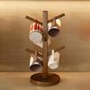 Mug Holder Cup Rack With 6-Hook Coffee Mug Tree For Counter For Wedding Living Room Cafe Restaurant Hotel Party