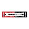 Champion Tändstift: Extra Stor Flagga Banner - Cirka 66,9 x 15,7 tum (170