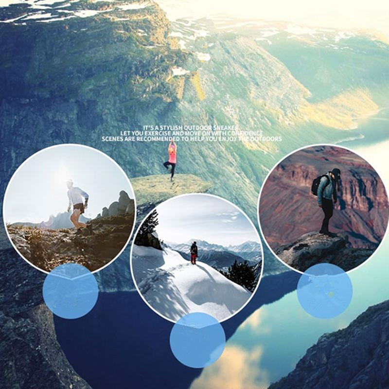 Pánské pohodlné boty pro horskou turistiku Lovecké taktické boty Protiskluzové Vodotěsné Pánské trekové boty Nubukové Trekové tenisky