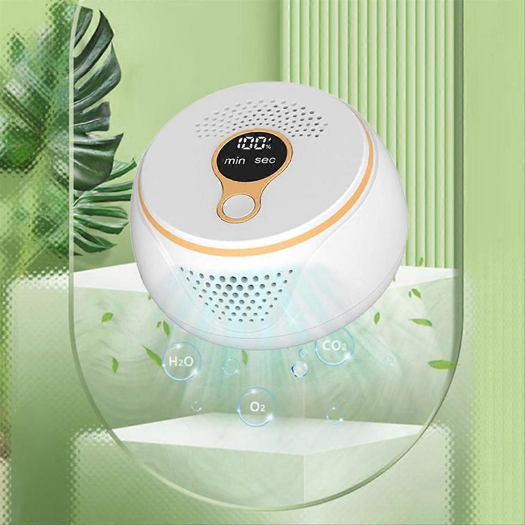 Odor Remover Machine for Smoke Smell, Mini Round Air Purifier