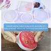 Transparent Handmade Craft Epoxy Coaster Teacup Mat Mold Crystal Glue Dropping Tool Silicone Molds