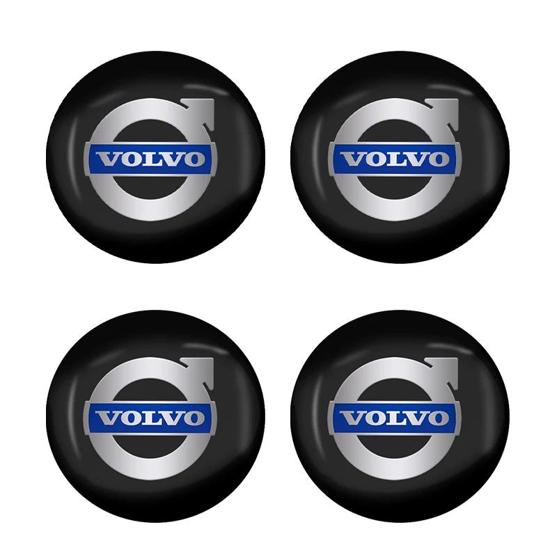 

4PCS 56mm Car Styling Wheel Hub Caps Emblem Badge Stickers Decoration for Volvo V50 S60L XC60 S40 XC90 V60 S80 V90 V70 V6 T6