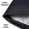 210d Oxford Cloth Round Fire Pit Dust Cover, Waterproof, Dustproof And Sunshade Round Grill Cover