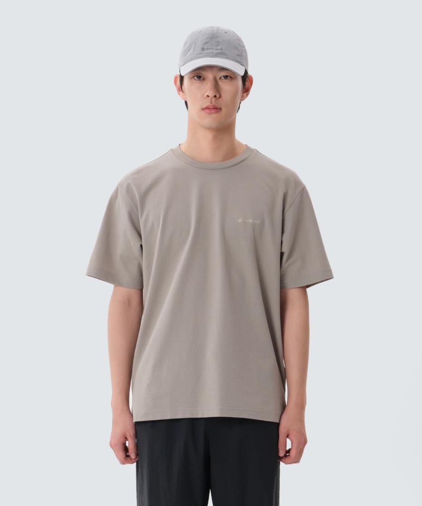SNOWPEAK APPAREL Sorona Basic Short Sleeve T-Shirt (S25Mmfts04) Gray