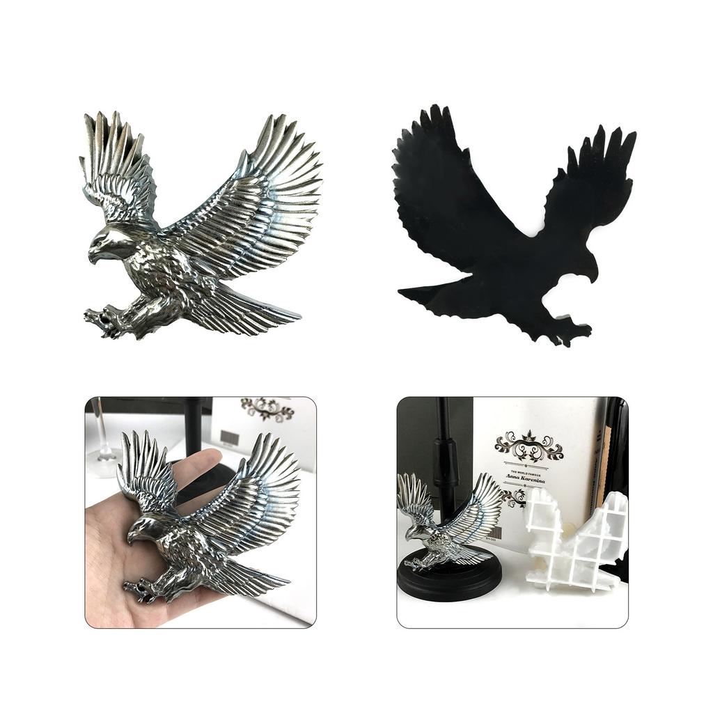 Eagle Resin Molds Silicone Wall-Decor Mold Owl Animal Casting Epoxy Resin Mold