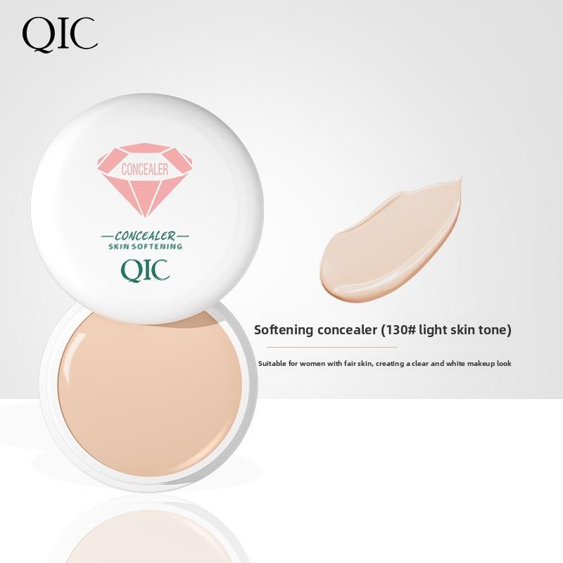 QIC Concealer Freckle Masking Foundation Dark Circles Acne Masking Spots Waterproof Face Acne Concealer Makeup