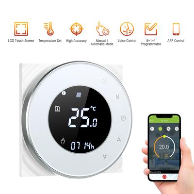 Termostat inteligent Wi-Fi 95-240V Controler de temperatură cu termostat de încălzire electrică programabil