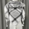 Ready Stock Palestine Hijab Woven Keffiyeh Head Scarf Arabic Men 5 Colors Shemagh Kuffiyeh Yashmagh Kufiya Scarf Many Colors