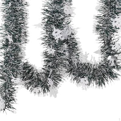 Elk Christmas Tinsel Garland Twist Glittering Decorative Ornament for