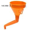 Filling Funnel with Filter Petrol Motorbike Engine Oil Funnel Hand-free Large Diameter Plastic Car Maintenance Filling Tool