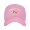 Unisex Baseball Cap Republic Of Congo EST Independence Day Wild Sun Shade Peaked Adjustable Outdoor Caps for Unisex Women