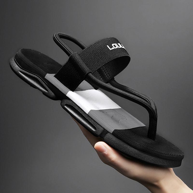Summer Men's Sandals Outdoor Leisure Beach Shoes Men's  Slippers Men's Thick Sole Anti Slip