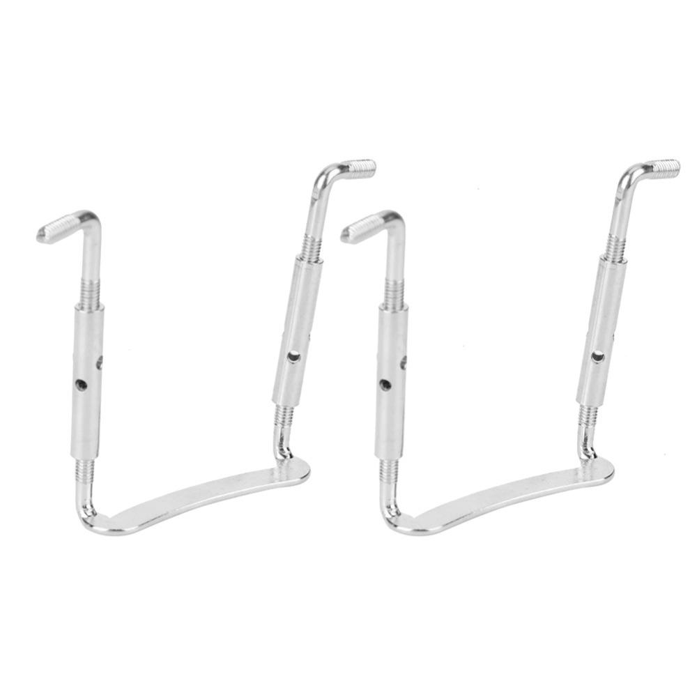 3PCS Metal Violin Chinrest Screw 3/4 4/4 Size Violin Replacement Parts Violin Chinrest Violin