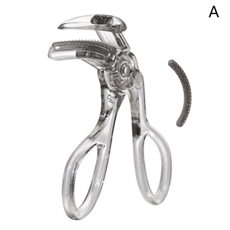 Wide-Angle Partial Eyelash Curler Portable One-Clip Curling Comb Tooth Lashes Curler Easy To Operate Styling Enlarge Eyes Tool