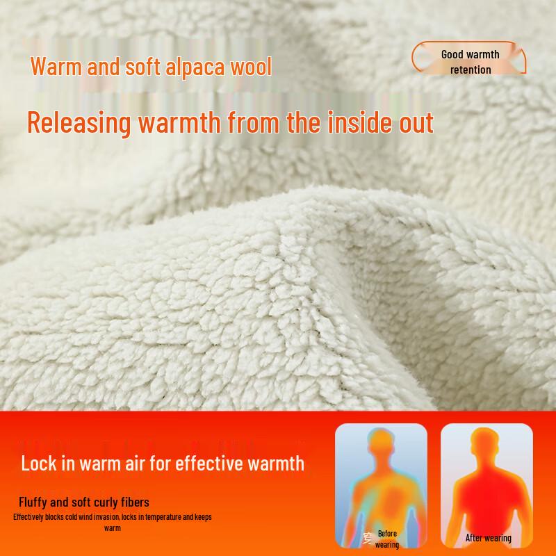 Warrior Men's Fleece-Lined Zip-Up Hoodie