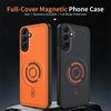 For Samsung Galaxy A37 A57 A56 A36 A26 A55 A54 A18 A17 A16 A15 A14 5G A06 A07 Phone Case Magnetic Weave Texture Back Cover
