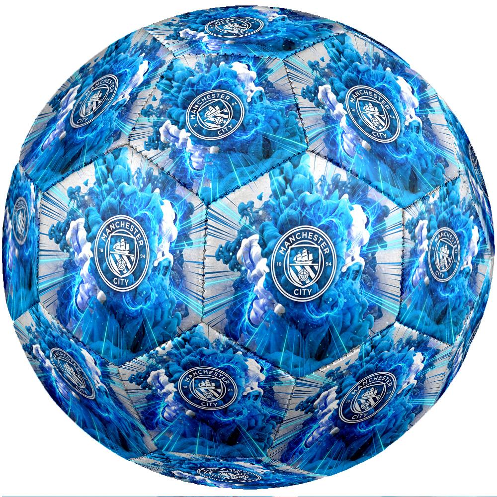 Pallone da calcio tema Manchester City Taglia 5 Pallone da calcio Tocco Morbido Pallone da calcio professionale per allenamento per sport all'aperto