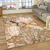 Ancient Nautical Chart World Map Compass Rug Carpet for Living Room Bedroom Decor,Floor Mat Non-slip Decoration for Sofa Doormat