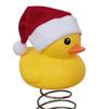 Yellow Duck Christmas Tree Topper Decoration Reusable 3D Spring Duck Xmas Tree Top Ornament Christmas Party Supplies