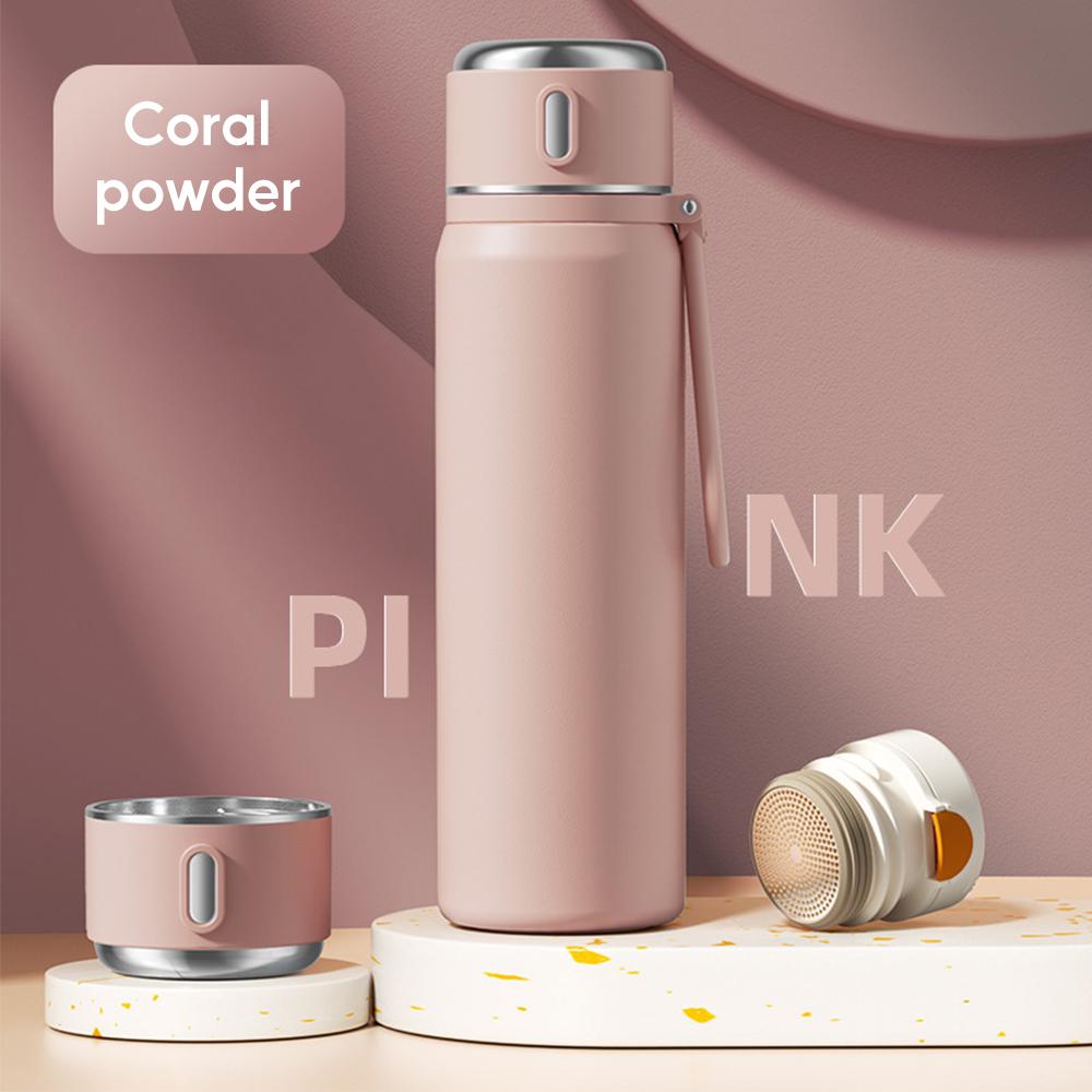 550ml Stainless Steel Thermos Bottle For Coffee Double Wall Thermal Water Bottle Insulated Cup For Travel Vacuum Flasks Tumbler