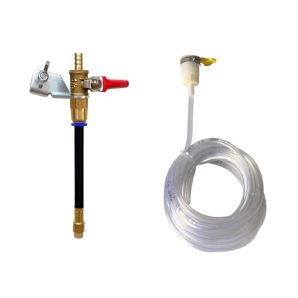 Spray Suppression for Cutting Machine and Angle Grinder, Control Attachment