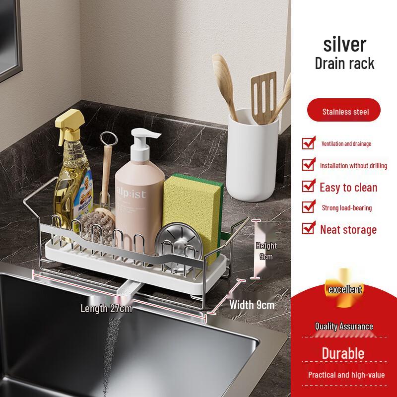 miflame Kitchen Sink Sponge Holder