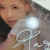 [USED] Blackpink Rosé autographed handwritten transparent postcard