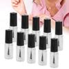 10pcs 5ml Empty Nail Polish Glass Bottles Accessory with Brush Cap Funnel Mixing Balls