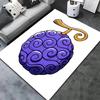Gomu Gomu No Mi One Piece Carpet Rug For Living Room Bedroom Home Sofa Decoration,kids Play Nonslip Floor Mat
