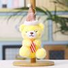 Plush Bear Birthday Candle Ornament Cute Plush Toy Gift For Kids And Adults