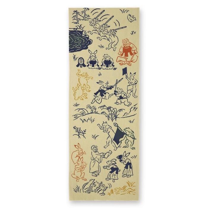 Miyamoto Kenema Chusen Hand Towel Kendo 50242 (approx. 35x90cm, 33x90cm)