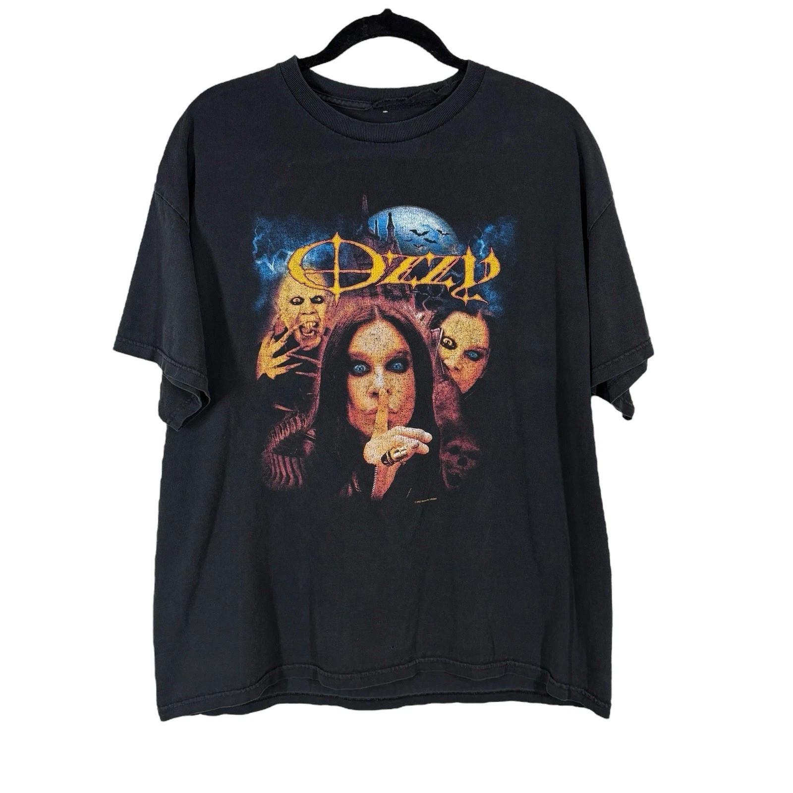 Vintage Ozzy Osbourne Ozzfest 2002 Concert Tour Graphic T-shirt S