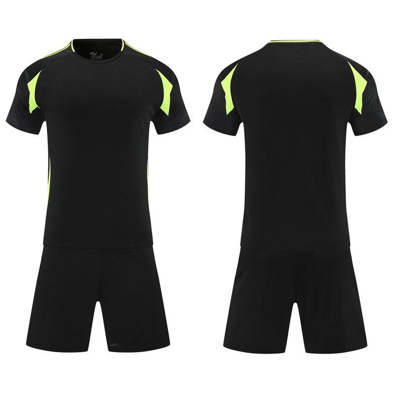 Men s and Children s Quick-Dry Breathable Football Team Uniform Set for Training and Competition. XL