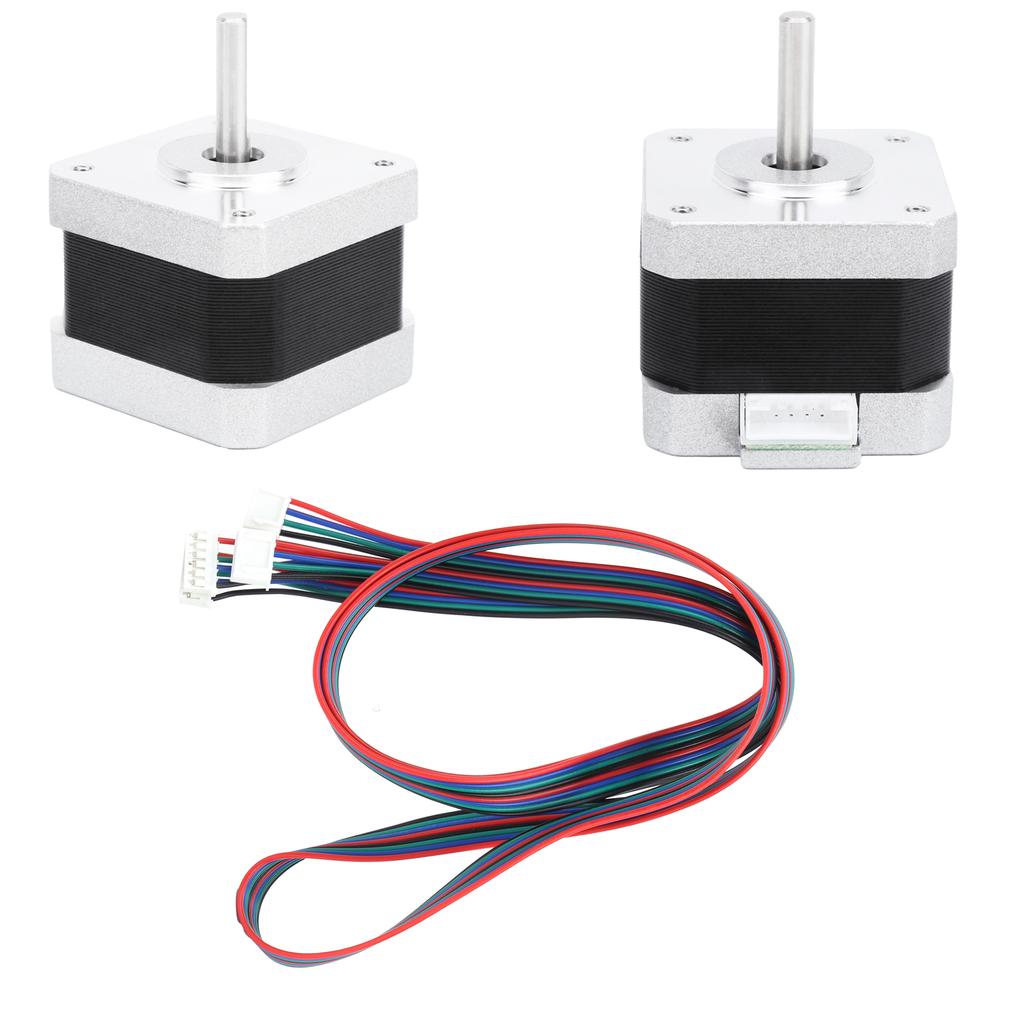 42 Stepper Motor 1.8 degrees  2 Phase 1.2A 0.3N.M Torsion Accessory for 3D Printer Carving Machine
