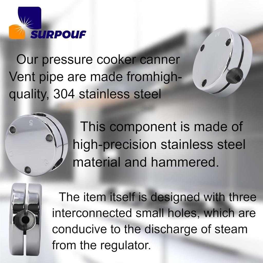 Pressure Cooker Regulator Weight 1930- Fits For Mirro Pressure Cookers/Canners And10.5qt 15.5qt 21.5qt 25qt 30qt 41.5qt Related Models All n Pressure