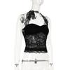 Women's Summer Halter Lace Sexy Halter Slim Slim Vest Top