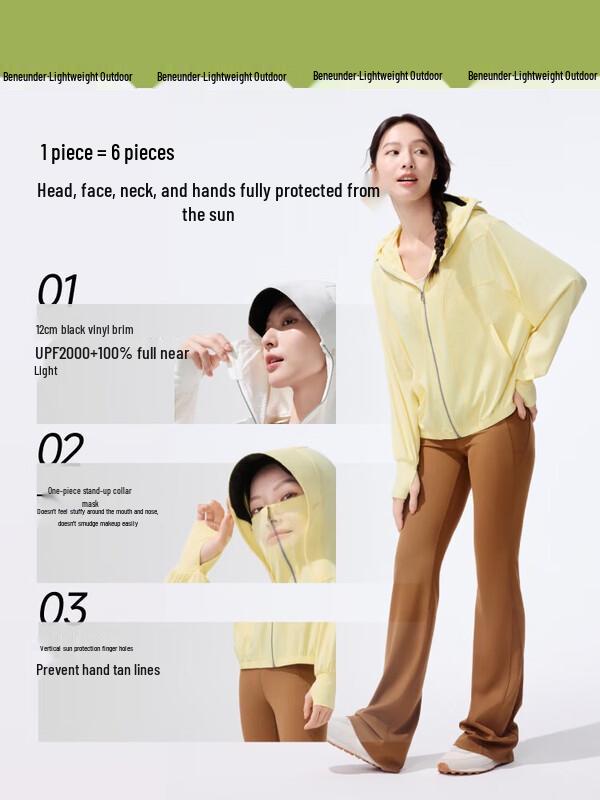 

Beneunder Women s Cool-Touch Sun Protection Jacket L