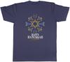 Personalised Happy Hanukkah Unisexs TShirt Floral Star Any Name Jewish Tee Gift