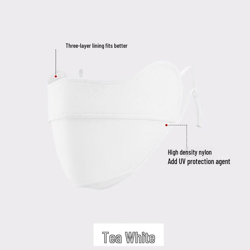 MEET SUNNY Ice Silk UV Protection Face Mask