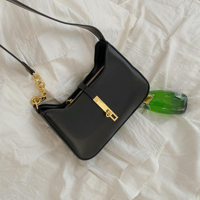 Korean Niche Design Bag Women's 2025 New High-end Texture Portable Underarm Bag Versatile Fashion Shoulder Bag