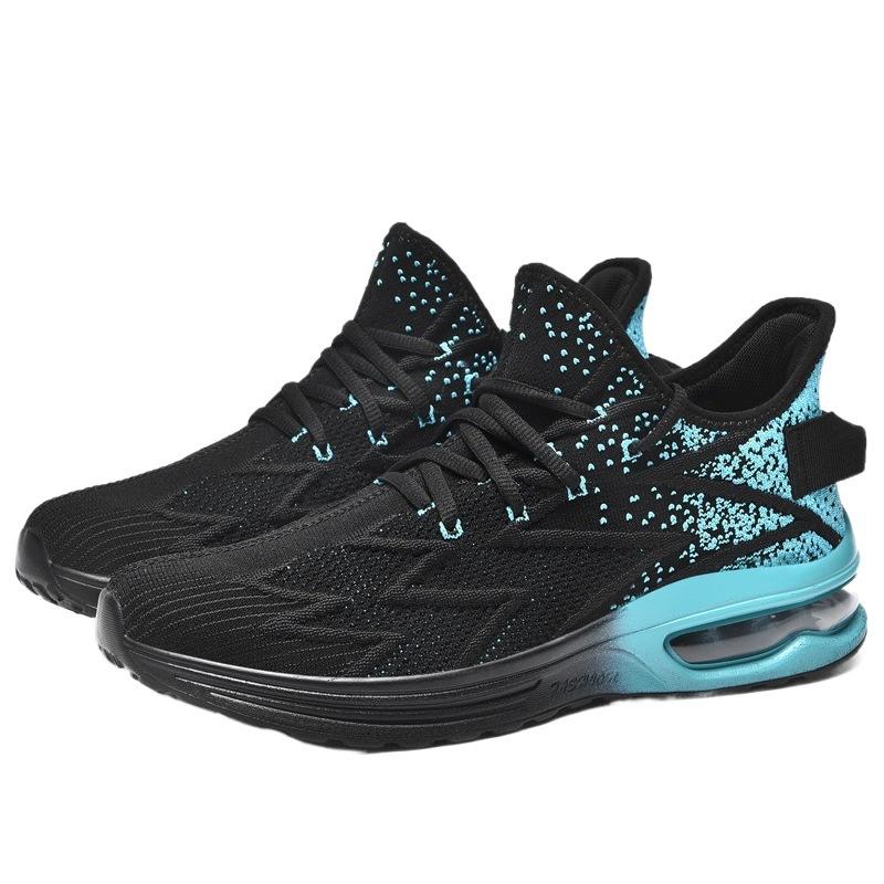 Men's casual sports shoes low-top air cushion men's running sports shoes large size sports shoes spring and summer new men's shoes