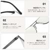 Stylish Reading Glasses for Men and Blue Light Photochromic Single UV Metal B1633 [FEISEDY] Women, Blocking, Lenses, Vision, Protection, Frame,