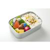 Skater Bento Box Aluminum 370ml Warm Ware Compatible for Children Disney Princess 24 Made In Japan ALB5NV-A