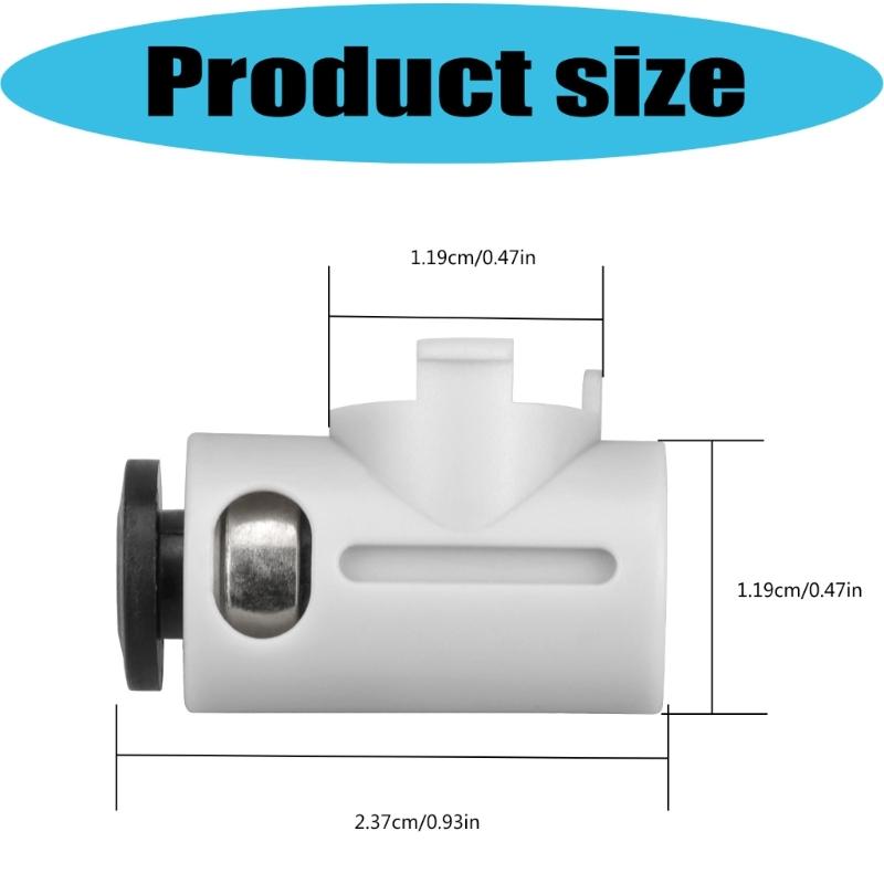PTFE Tubing Connector 3D Printer Accessories Plastic Feed Pipe for 3D Printer Engraving Machine Accessories