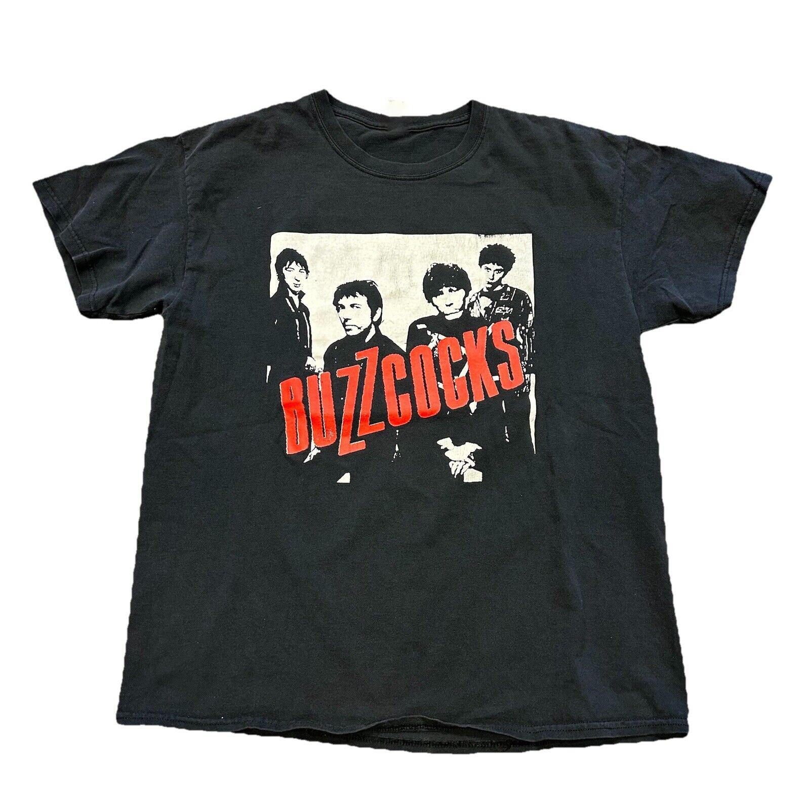 BUZZCOCKS PUNK ROCK Black Music Unisex Shirt Adult Tee WA300 S