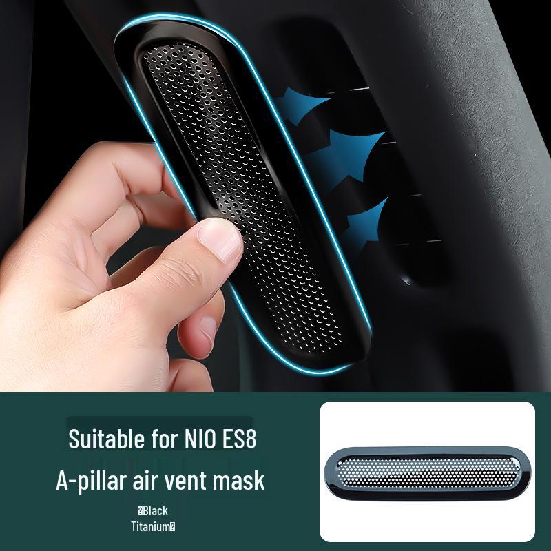 

Dustproof Air Vent Cover for Nio ES8 A-Pillar (26 Models) - Interior Car Decoration