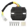 Motorcycle Voltage Regulator Rectifier with Accessories Fit for Arctic Cat 400 500 Bearcat 454 3430 037
