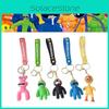 Chaveiro de Silicone Roblox Rainbow Friends – Pingente de Bolsa Presente de Natal para Crianças